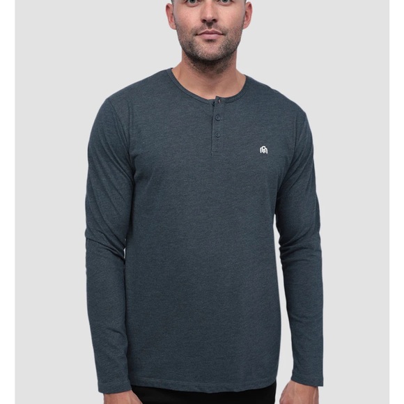 Into The Am Other - Into the AM never worn navy size XL Henley.